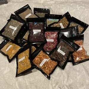 Dried Herbs,Flowers,etc Pack of 3